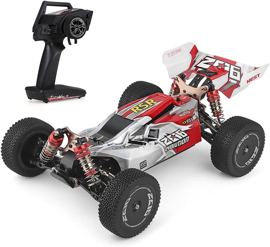 Eacam XKS 144001 RC Car 60km/h High Speed 1/14 2.4GHz RC Buggy 4WD Racing Off-Road Drift Car RTR