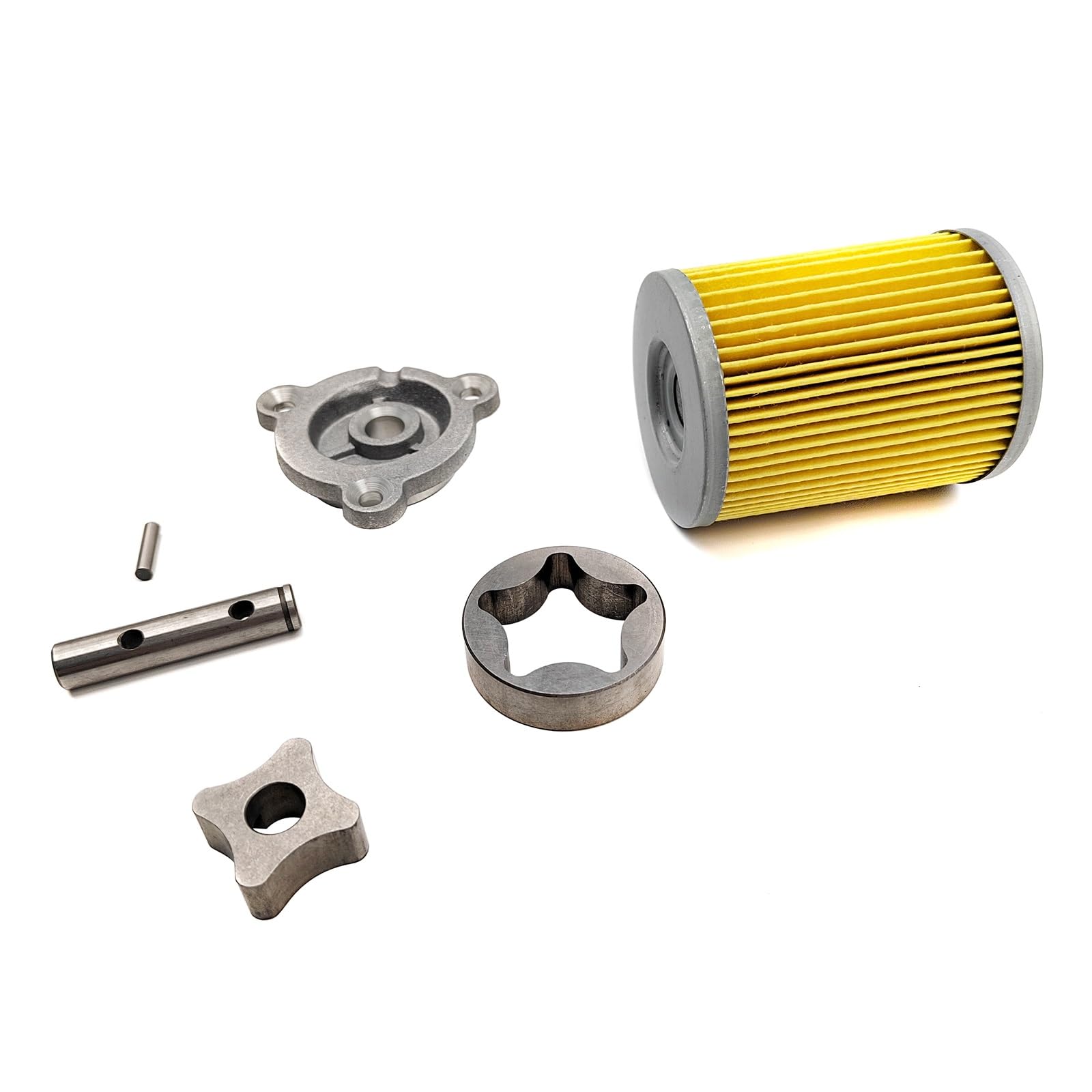 [Części motocyklowe] Zestaw pompy oleju do BRP 800 1000 ATV UTV filtr oleju wirnik pompy oleju/pokrywa/wał 420256188 420210640 420256348 420237059 [Łatwe do wymiany]