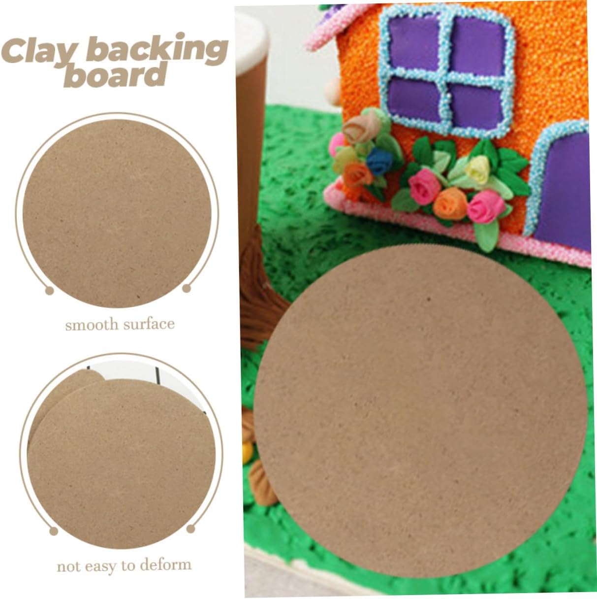 10Pcs Clay Board for Pottery Crafting DIY Clay Making Plate for Art Projects and Creative Endeavors for Air Dry Clay and Clay Wedging