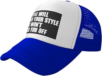 People Will Jack Your Style, But Wont Jack You Off Trucker Hat - Snapback Hats,Baseball Cap for Men Women,Black