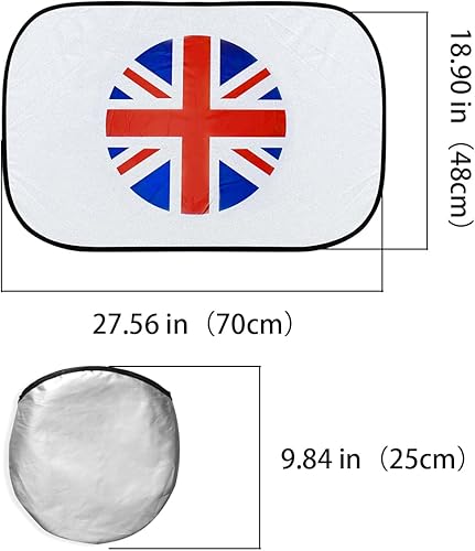 Miniatura 2 de Parasol para techo solar de automóvil con rayos UV, compatible con Mini Cooper R56F56F54R55F55R60, color rojo