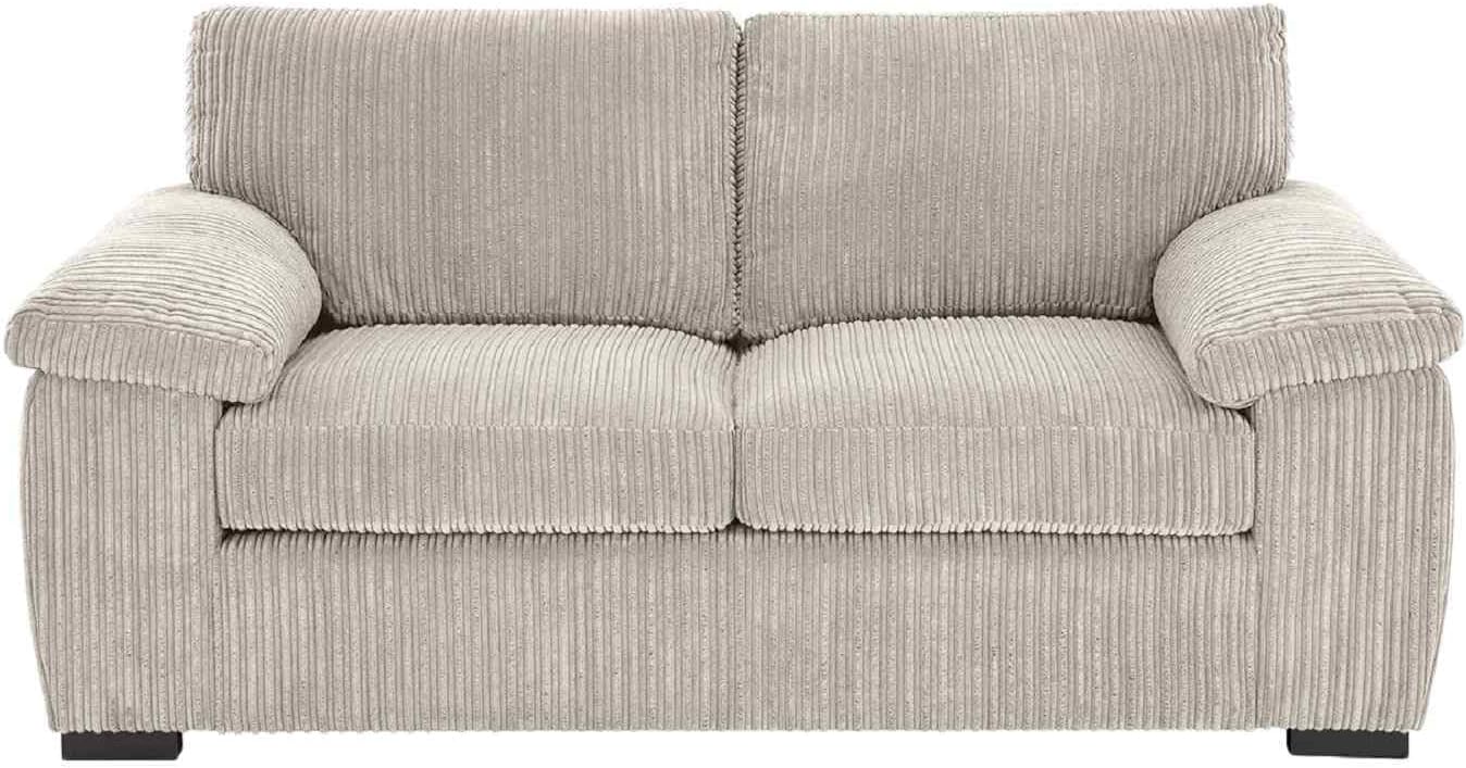 Sofa Selection Jumbo Cord 2Seater Sofa Enhance Living Room Comfort