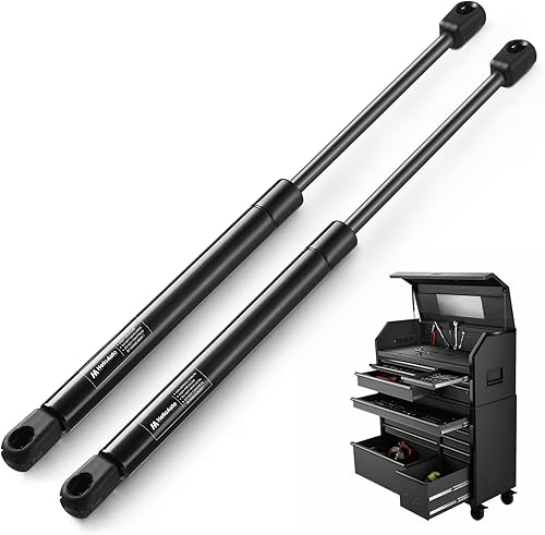 Miniatura 8 de C1609209 Amortiguadores de gas AR.E de 16 pulgadas, 38 lb169 N, amortiguador de carcasa de cámper de 15.7 pulgadas, resorte de gas de pistón de 16