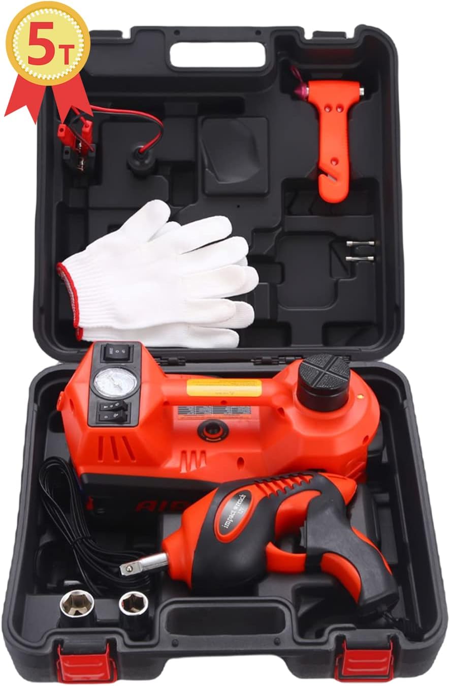 Simpleout Electric Hydraulic Floor Jack 5T Automatic Air