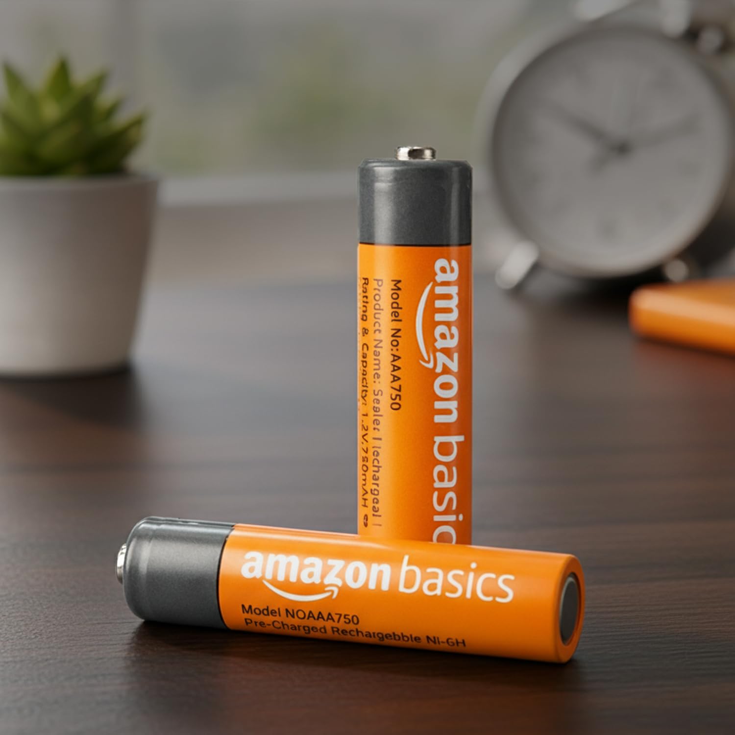 Amazon Basics AAA Rechargeable 750 mAh Batteries | Ready-to-use | Pre-Charged Ni-MH Batteries (Pack of 2)-image-28