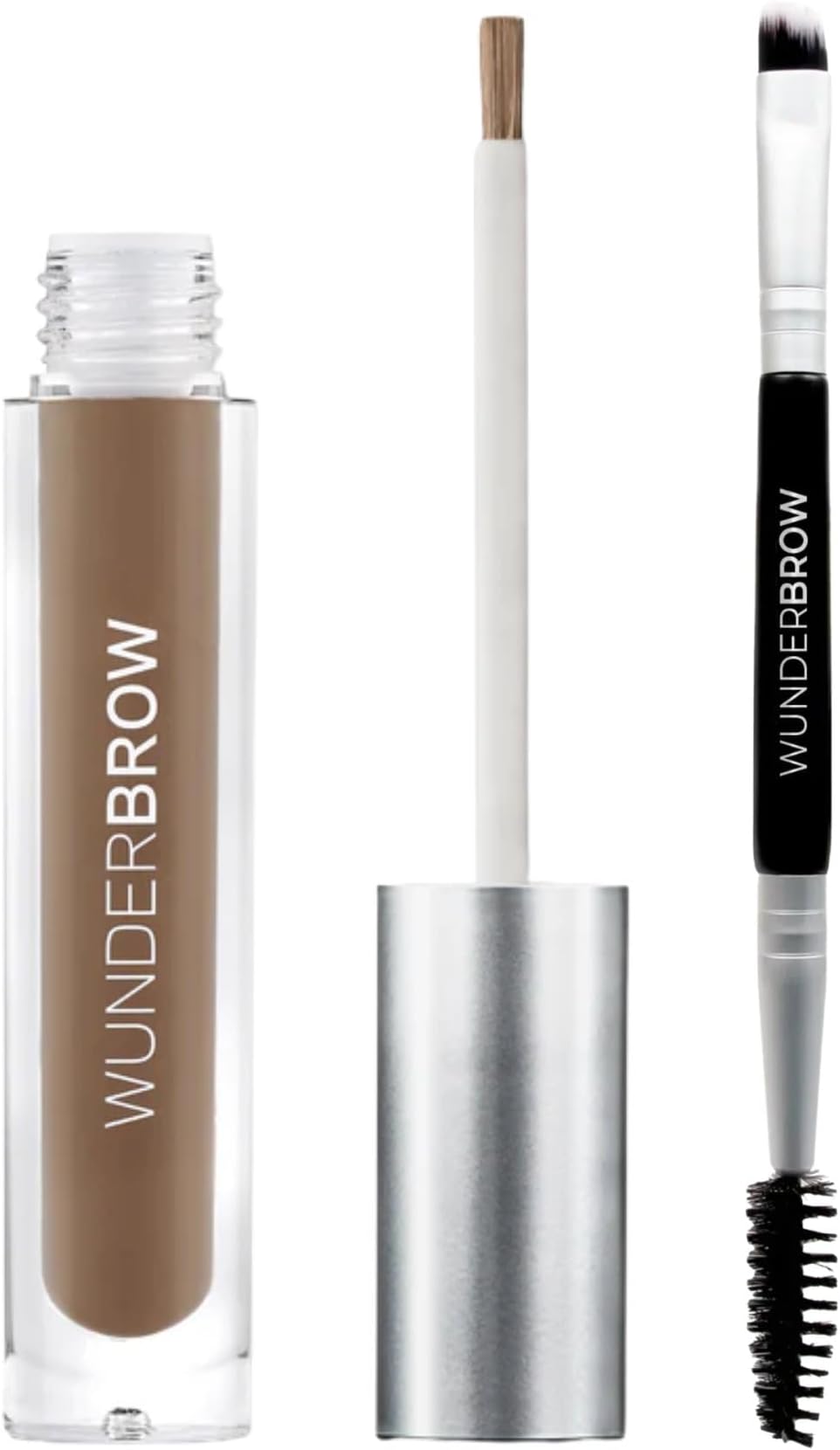 Wunderbrow Waterproof Eyebrow Gel, Brunette, Vegan and Cruelty-Free