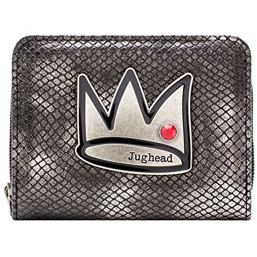 Riverdale Jughead Jones Gorro Cartera Clutch Bolsillo para Monedas & Tarjetero, Plata