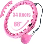 OurStarry 32 Boucle d'entraînement pondérée des noeuds Plus Taille, Smart Waist anneau d'exercice pour adultes perte de poids