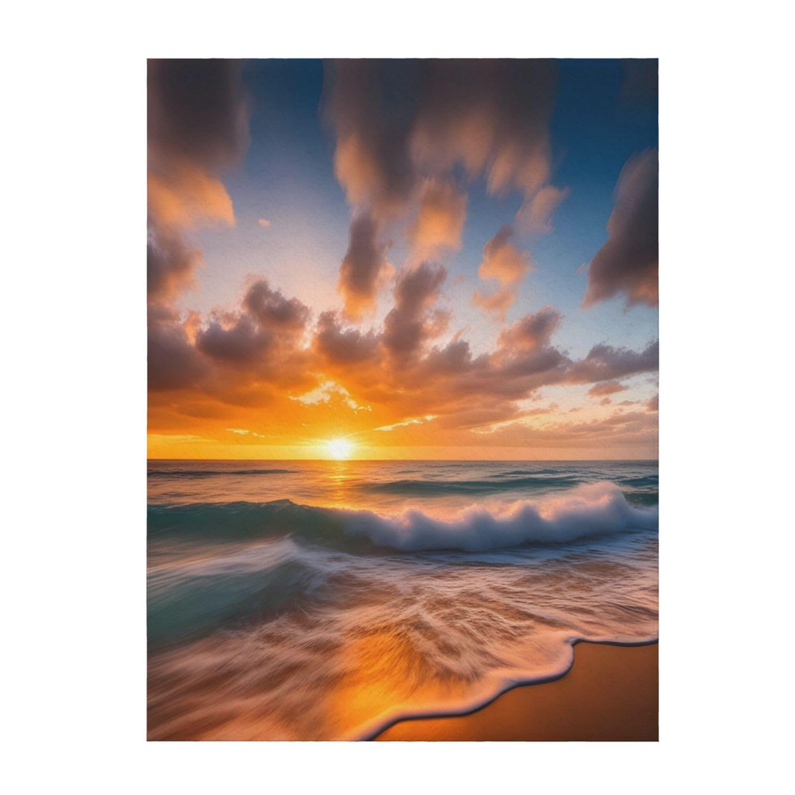 Couverture de plage Maui évocatrice des vacances et couchers de soleil hawaiens