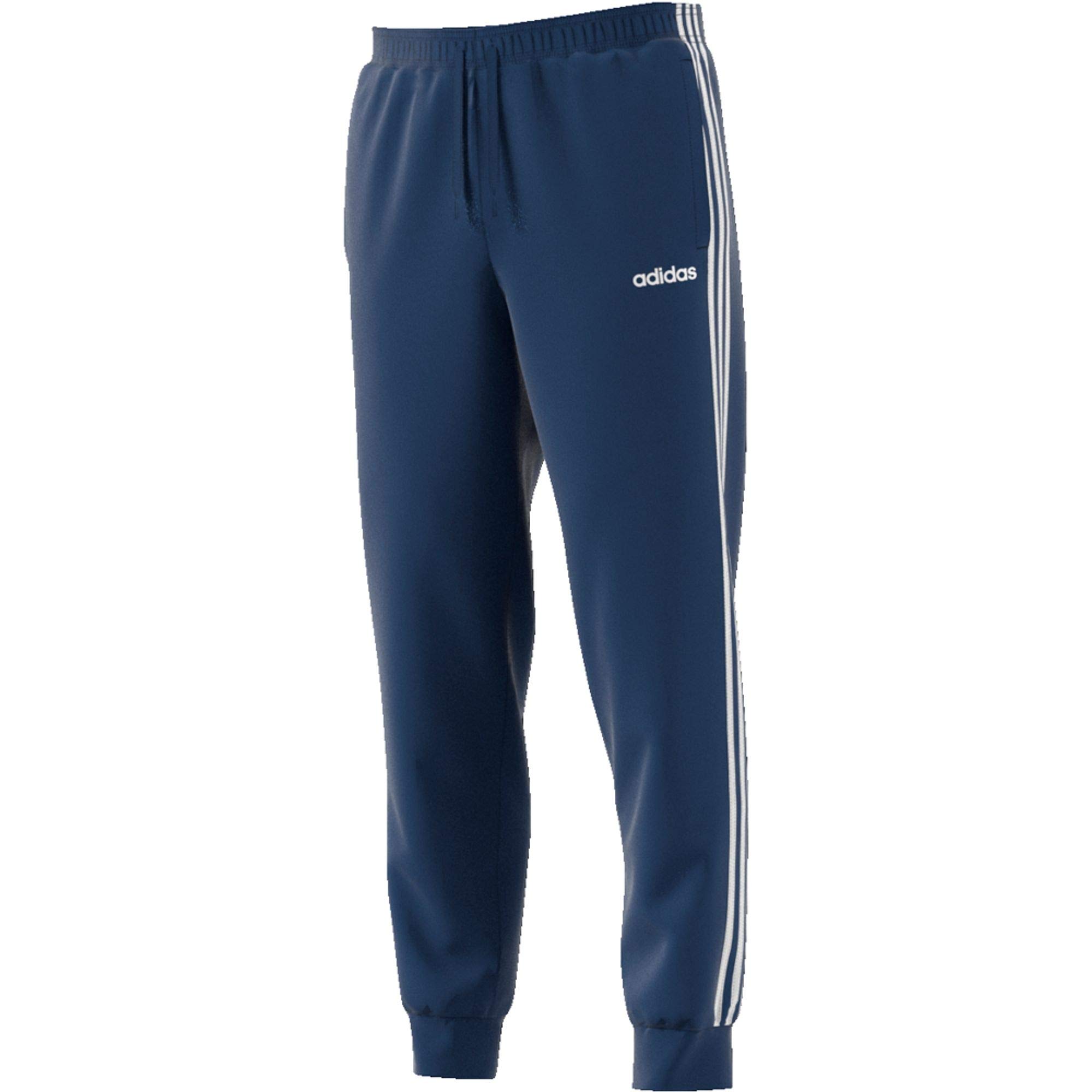 adidas Hombre Essentials French Terry Tapered Cuff Pants, black, M — view 46