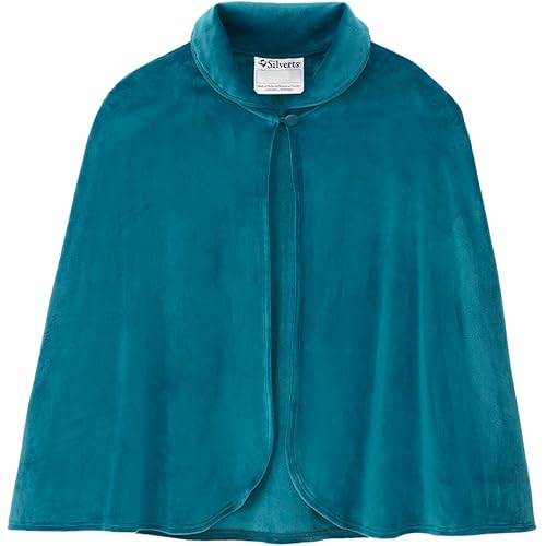 Women’s Adaptive Easy-Dress Bed Jacket Cape for Elderly Needs