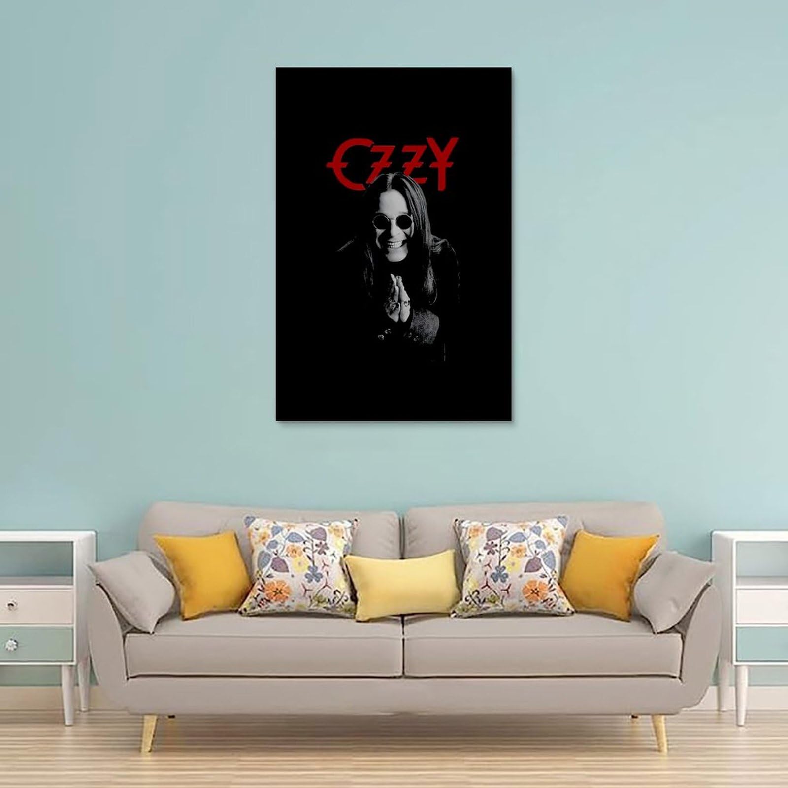 Ozzy Osbourne Leinwand Poster 30x45cm - Musik Legende Wanddekoration