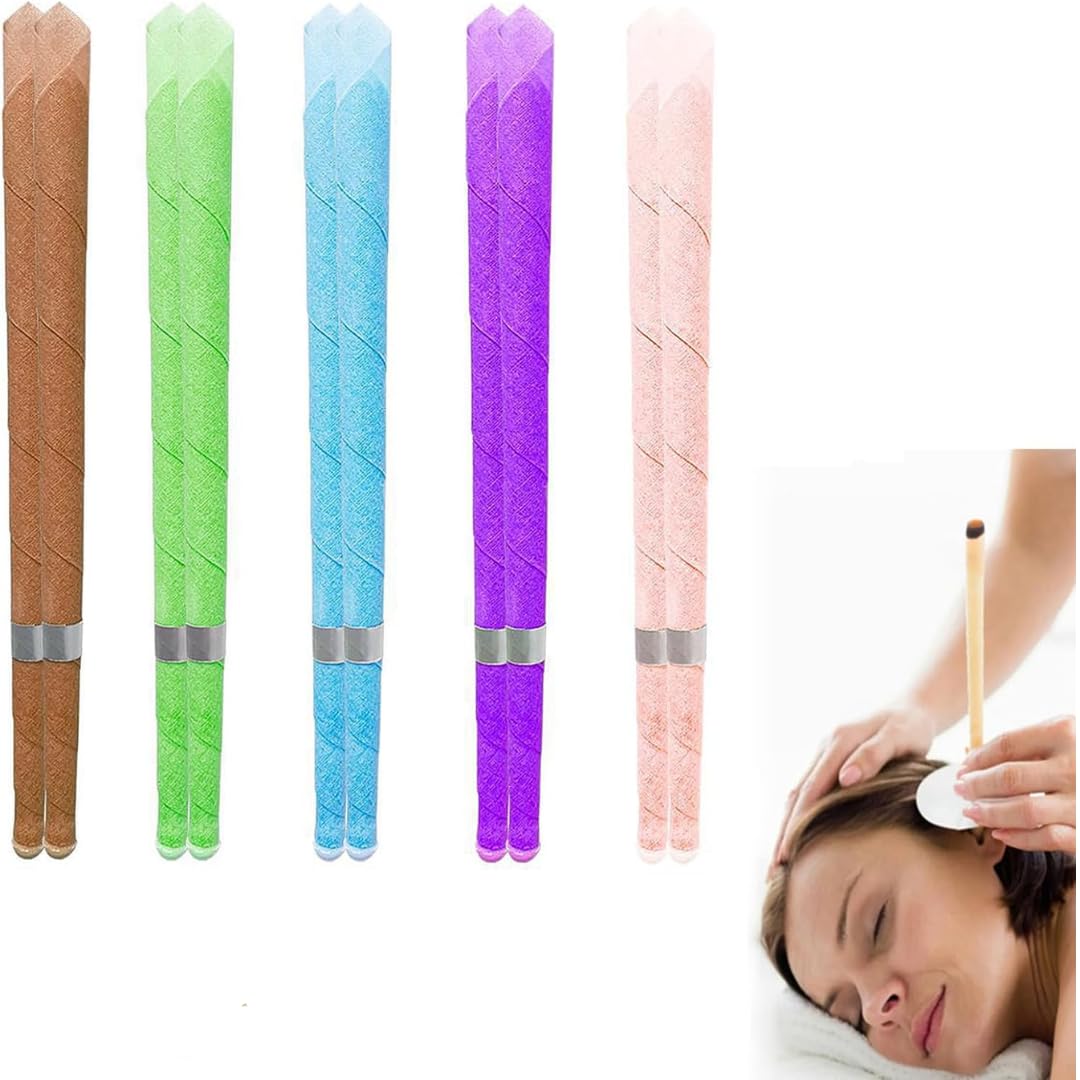 Ear Candles, Ear Candle Wax Removal, Ear Candle Pack of (20pcs(10pair))-picture-24