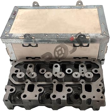 INPOST Complete Cylinder Head Assy compatible with Yanmar 3TNV70 3TNV70-AJUV Engine Part Cylinder Head Assy