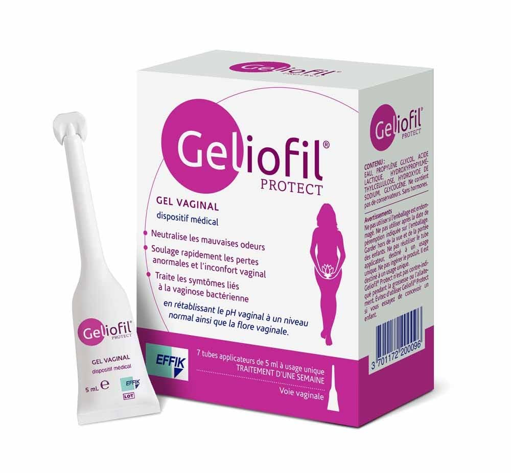 Effik Geliofil Classic Gel Vaginale Dispositivo Medico 7 Applicatori Da 5 ml
