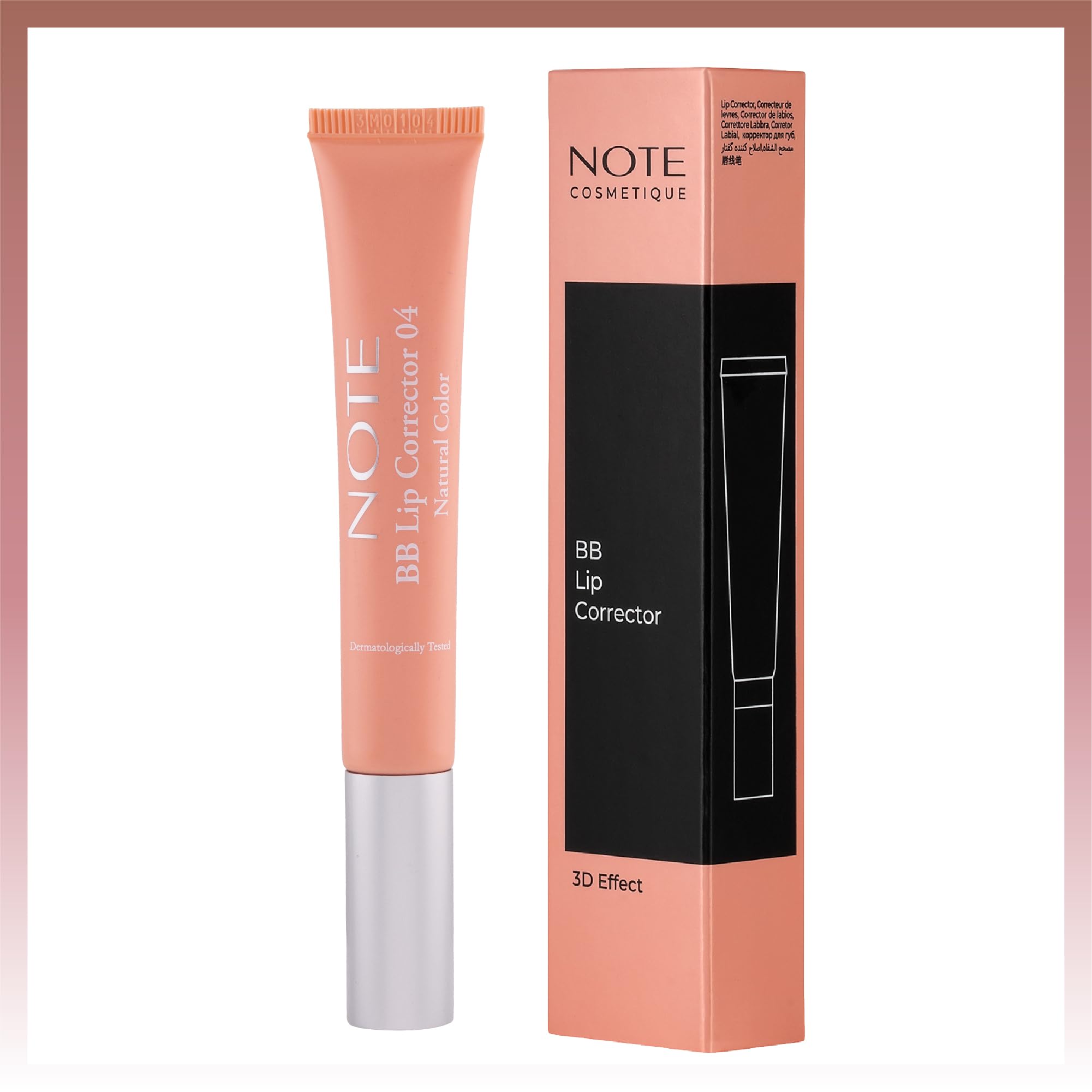 Note Cosmetics BB Lip Corrector 04 Renk Eşitleyici Dudak Parlatıcısı, Turuncu