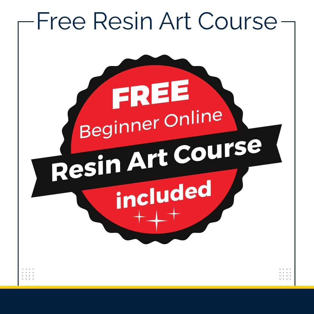 Epoxity Resin Art kit for wall Clock Making with12' MDF with Acrylic Roman Ring 2:1 Raisin epoxy Resin and Hardener (1 Set) 2