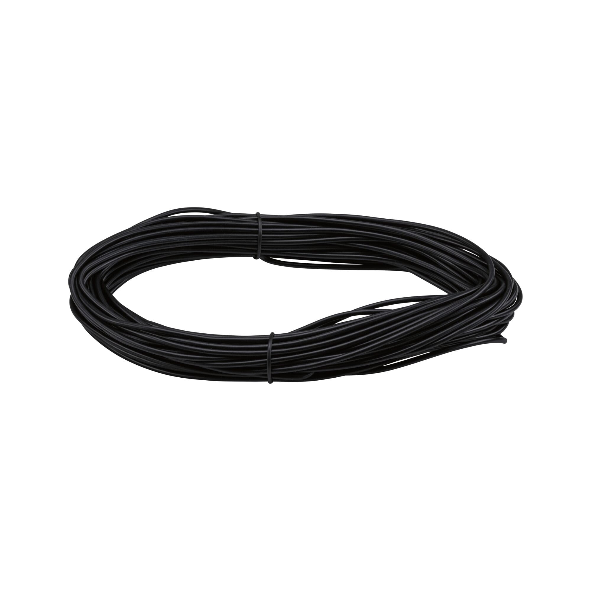 Paulmann 94593 Sistema a fune fune di tensione Corduo 20m isolata 2,5qmm fune nero fune metallica binario