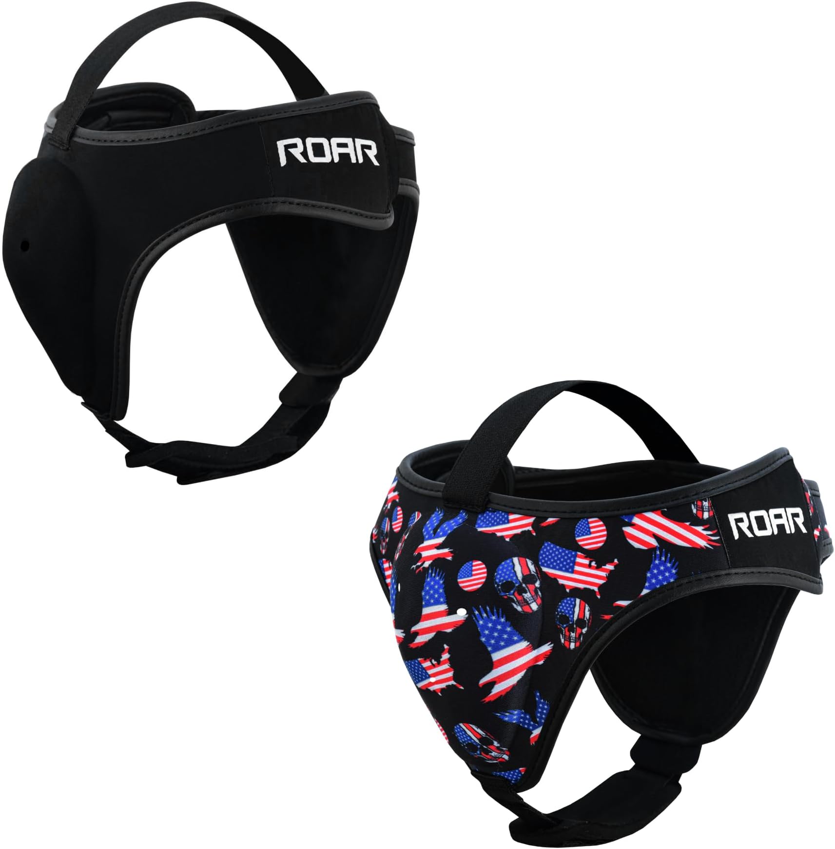 ROAR-INT Wrestling Headgear Men BJJ Ear Guard Protection MMA Grappling Cauliflower Helmet