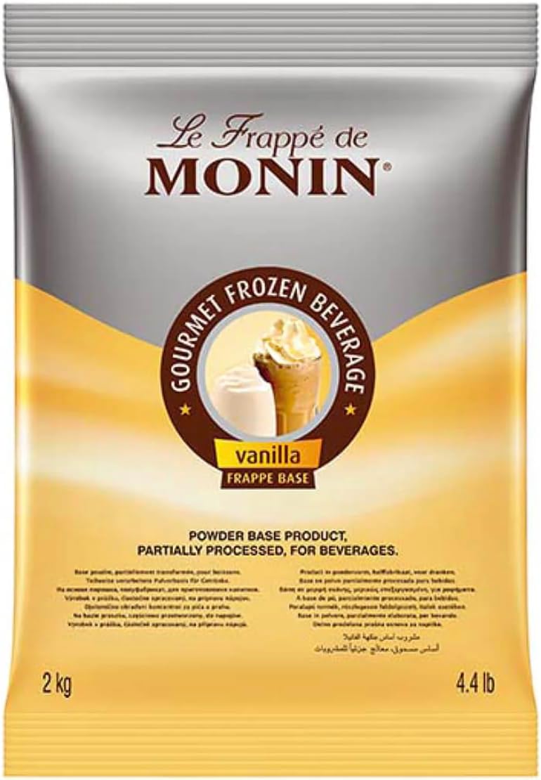 Monin Vanilla Frappe Base, 2 kg