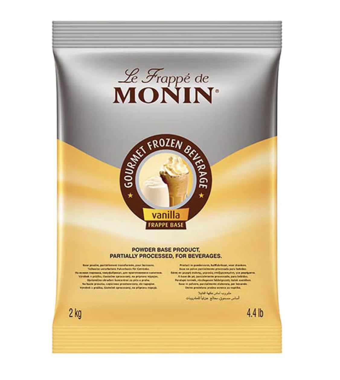 Monin Vanilla Frappe Base, 2 kg