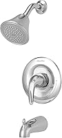 Vista 1 de American Standard TU385502.002 Reliant - Grifo de 3 tinas y ducha con cartucho, cromo pulido