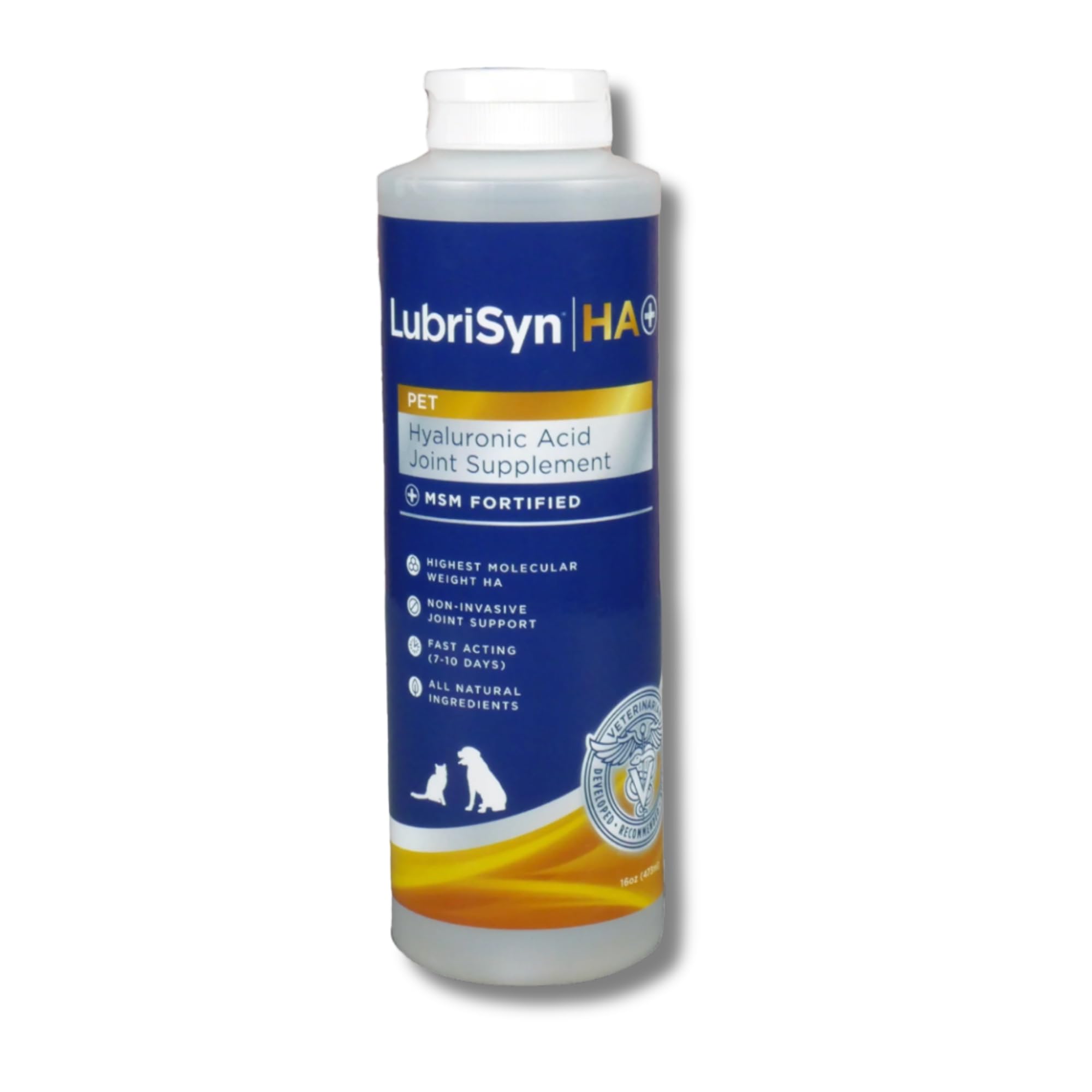 MSM 473ml – Suplemento Articular Líquido para Perros – Ácido Hialurónico Alta Absorción – Movilidad, Flexibilidad y Cuidado del Cartílago – También Apto para Gatos y Caballos | Ácido Hialurónico Alta Absorción, Movilidad y Flexibilidad, Cuidado del Cartíl
