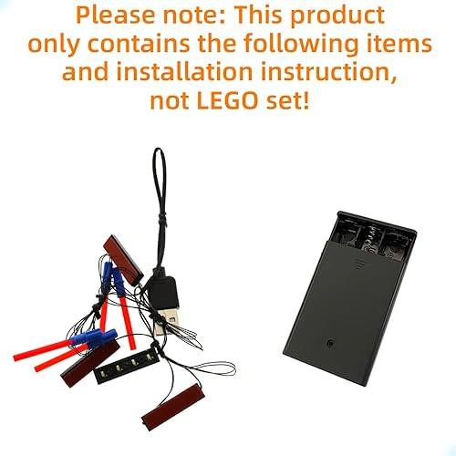 Miniatura 3 de GEAMENT Kit de luces LED compatible con Lego Bugatti Bolide  para Technic 42151 (juego de modelos no incluidos)