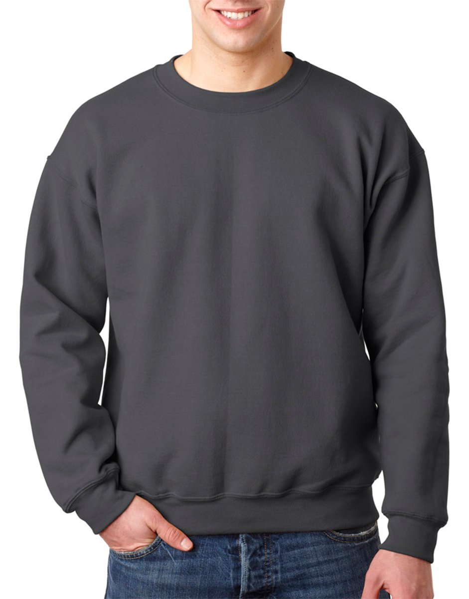 GILDAN DryBlend Adult Crewneck Sweatshirt Charcoal