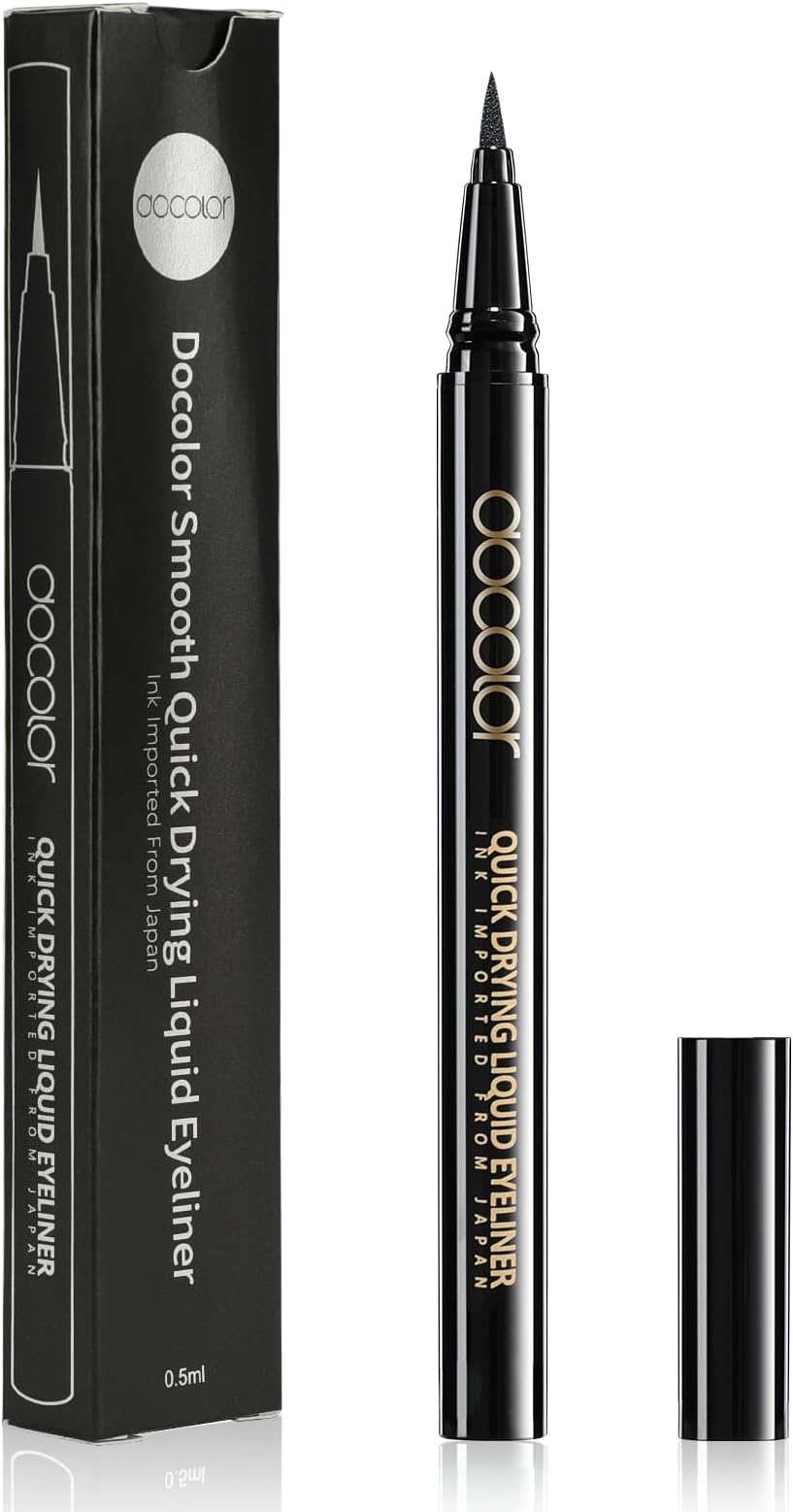 Waterproof Eyeliner Pen Super Slim Precise All Day Black Eyeliner Liquid Professional Makeup Liquid Eye Liner Pencil for Women