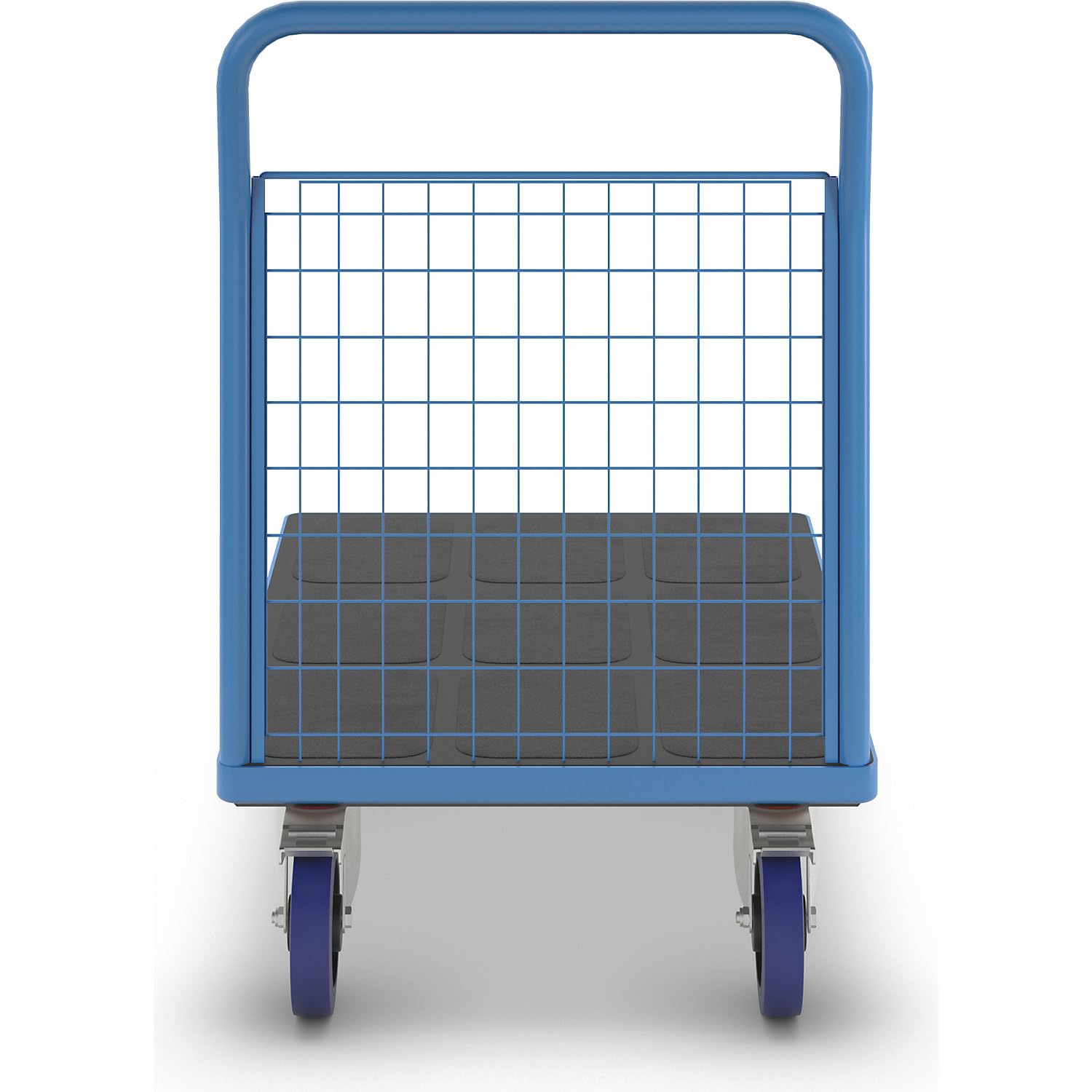 eurokraft Pro | Chariot Plate-Forme à parois grillagées