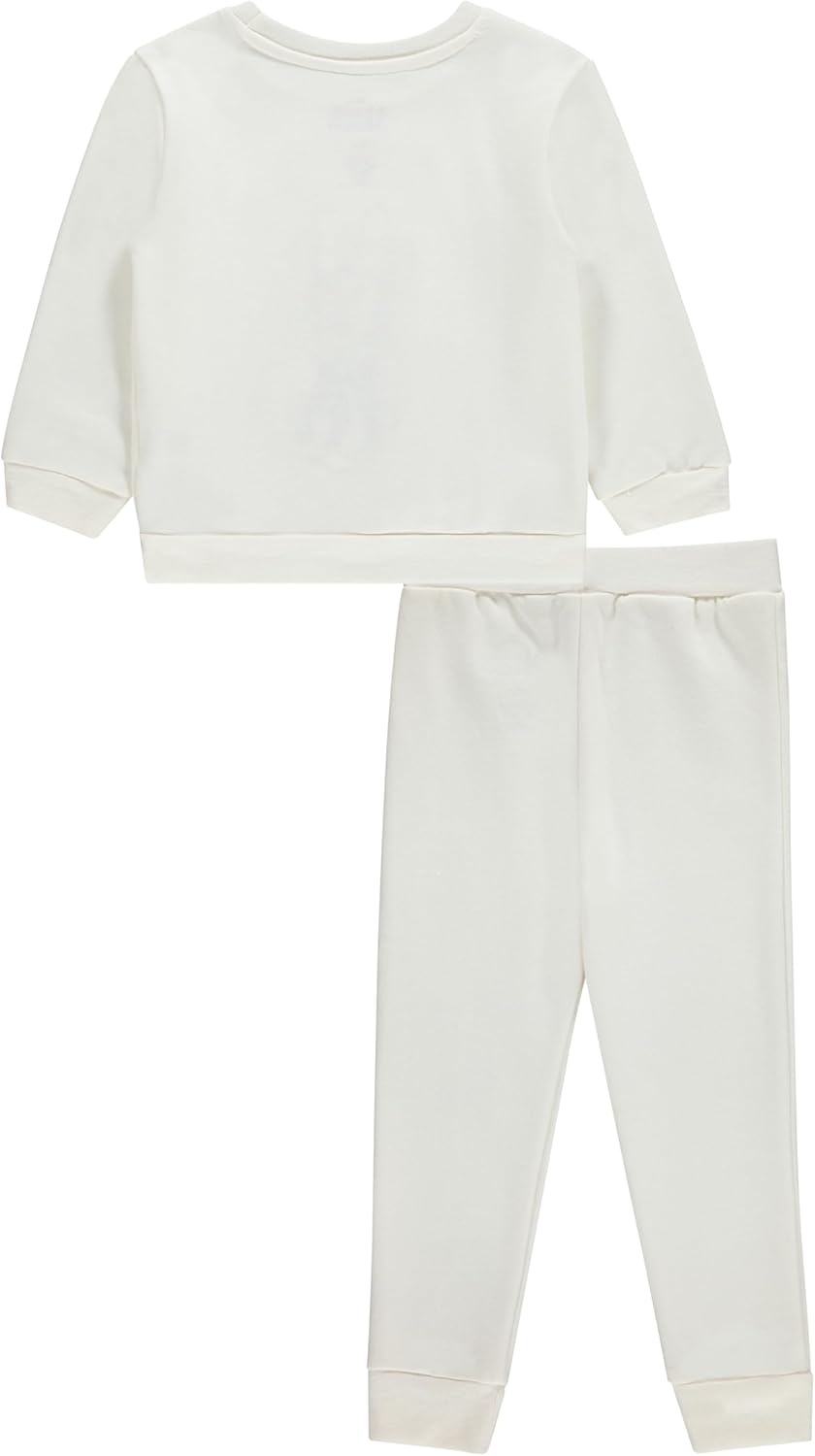 Disney Girls Classic Crewneck Sweatpants Set Minnie & Mickey Mouse and Lilo and Stitch - Crewneck Sweatshirt & Sweatpants Set
