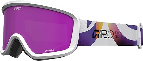 Miniatura 34 de Giro Chico 2.0 Toddler Ski Goggles - Snowboard Goggles for Kids, Boys & Girls 2-4 Blue Faces,Ano Lime Geo Camo/Amber Rose,Ano Lime Linticular/Amber