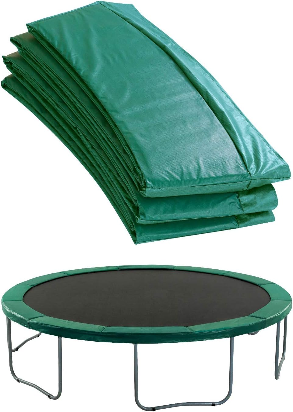 Machrus Upper Bounce Trampoline Replacement Safety Pad 6FT - 16FT Round-Trampolines Spring Cover PVC Trampoline Skirt