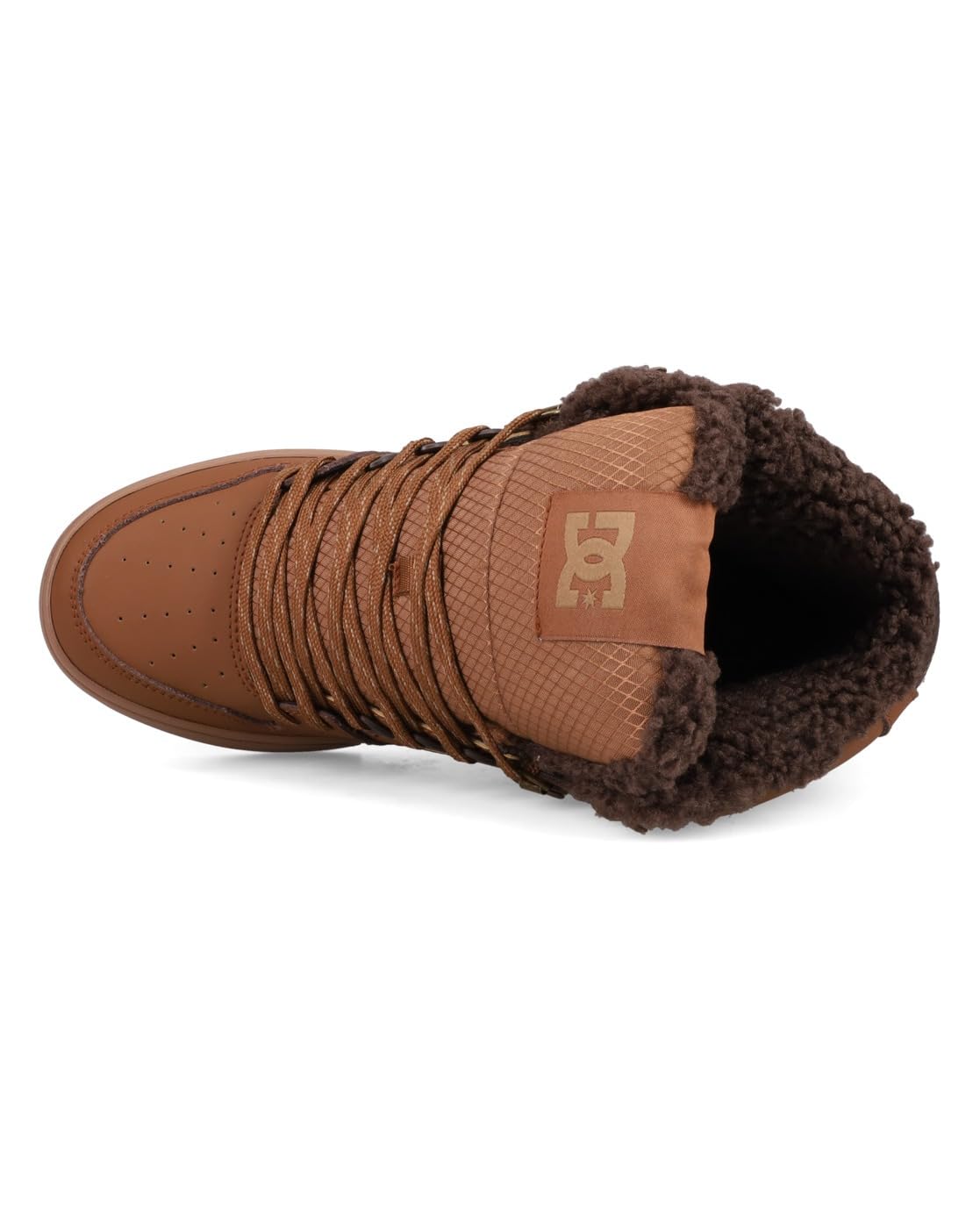 DC Shoes Pure High-Top WC Wnt - High-Top Winterised Shoes for Men - High-Top-Winterschuhe - Männer - 40.5 - Braun