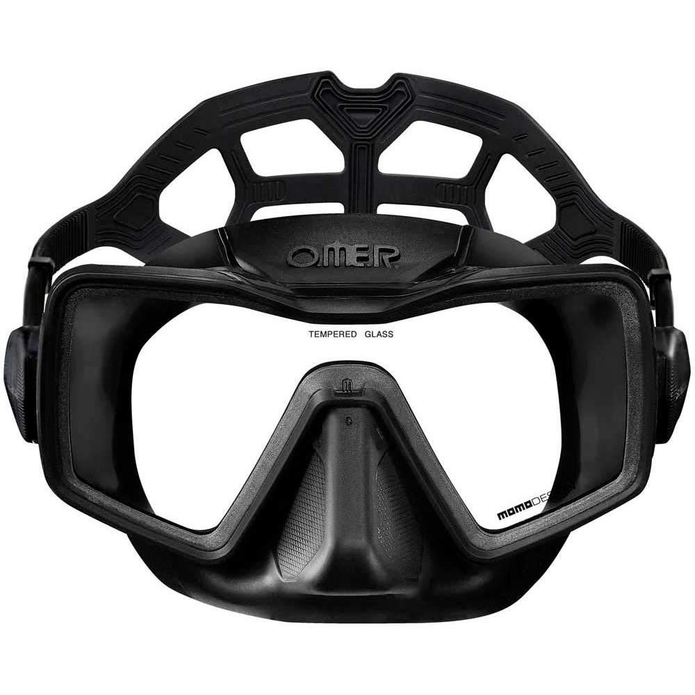 Omer Una Sola Lente Apnea Máscara, Adultos Unisex, Multicolor, un tamaño