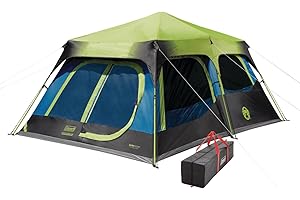 Coleman 10 Person Waterproof Camping Tent with Instant Setup
