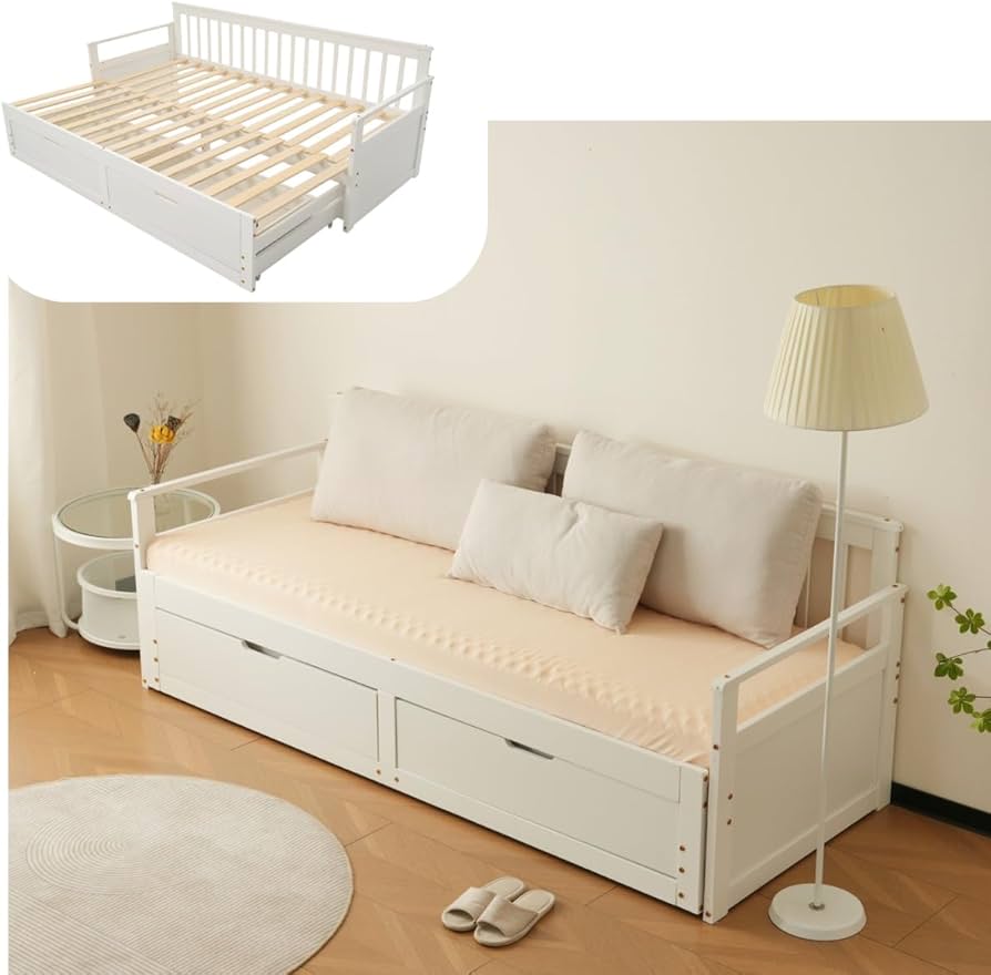 Amazon｜ソファベッド 伸長式ベッド 通気性 シングルベッド ソファー