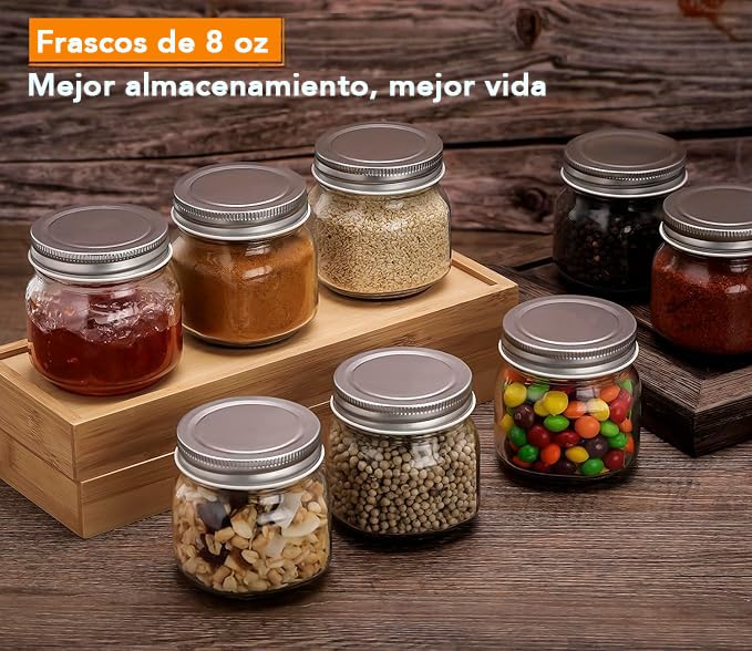 La mejor selección de Frascos Hermeticos de Vidrio los preferidos por los clientes. 20 Imagen adicional