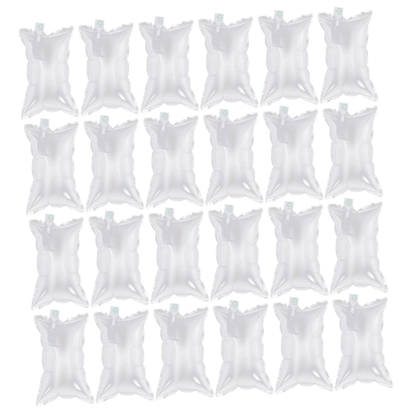 GALPADA 100 Stück Luftkissenbeutel 25x40cm aus Robustem Film Aufblasbare Versandpolster für Sicheren Transport und Stoßfeste Verpackung in Expresslogistik
