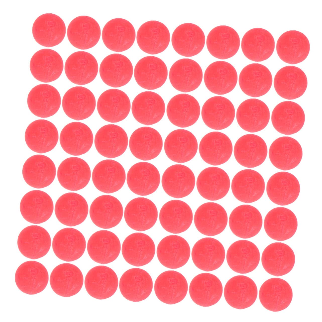 KICHOUSE Package of Fishing Balls Lightweight Vertical Buoy with Excellent Buoyancy and Sensitivity for Observation Fishing Watermelon Red