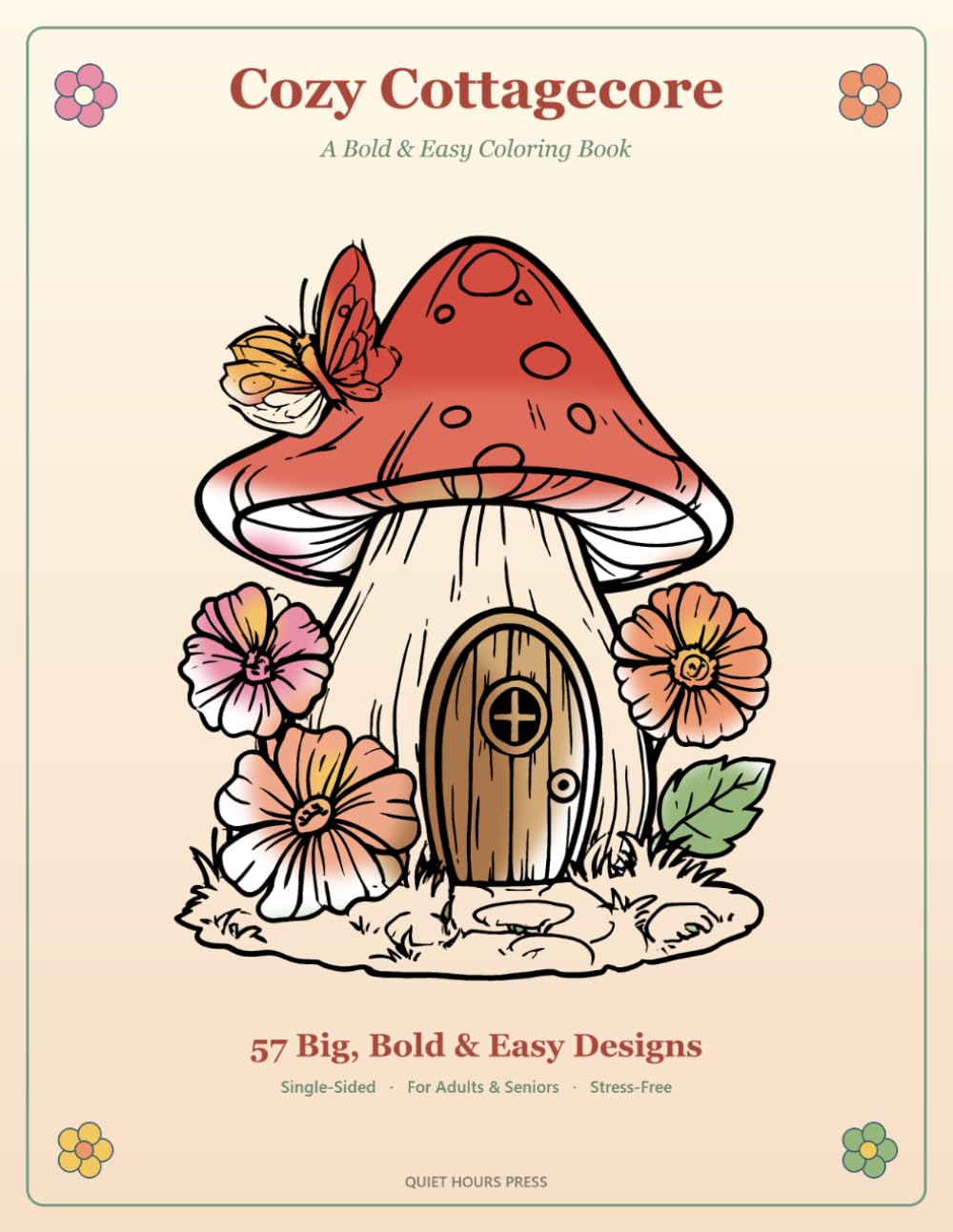 Cozy Cottagecore Coloring Book