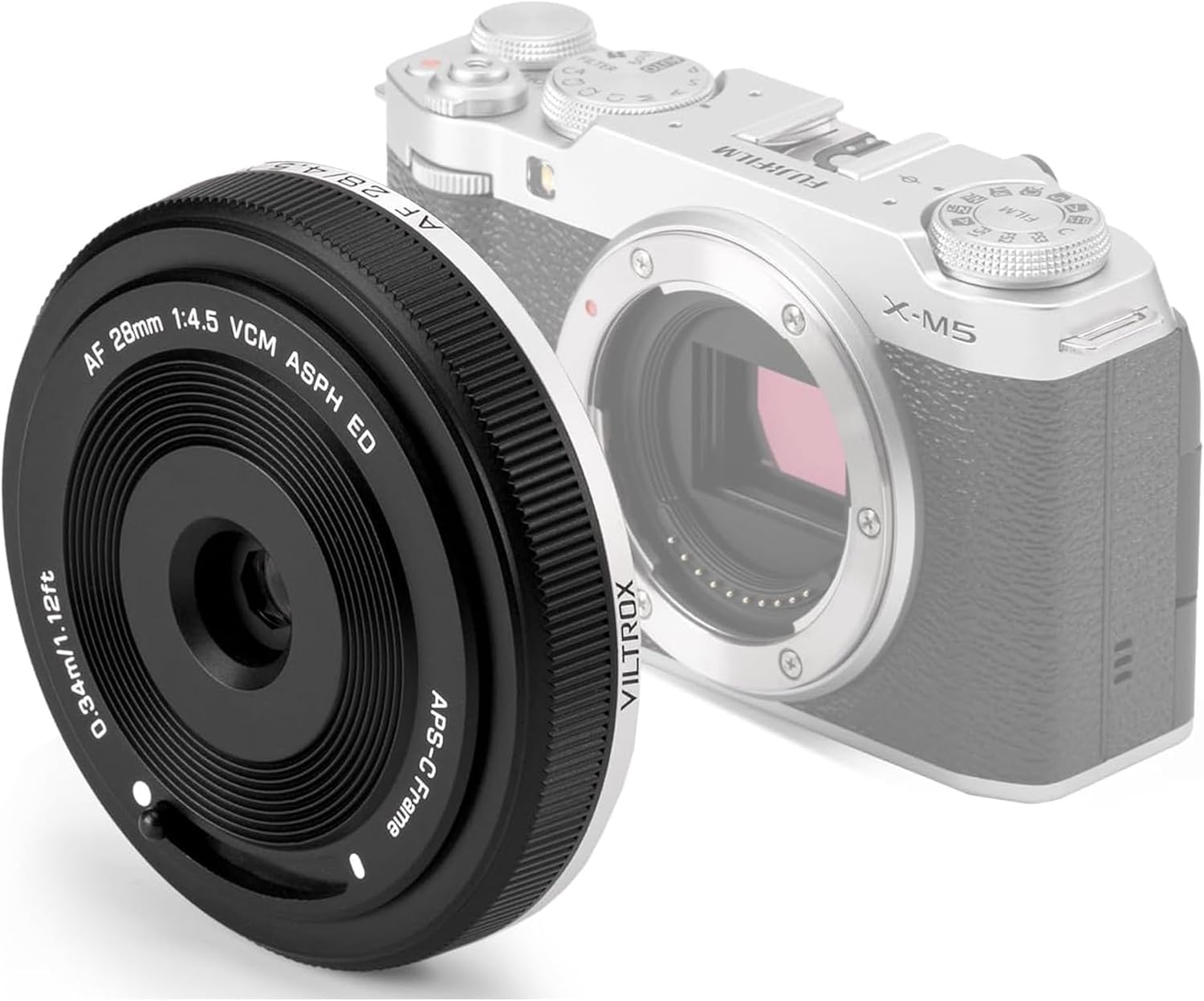 Amazon.com : VILTROX 28mm F4.5 Pancake Lens for Sony E - Auto