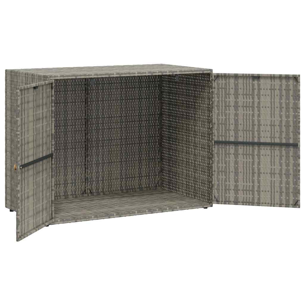 Générique Armoire de Rangement Jardin Gris 100x55,5x80 cm Résine tressée,Meubles, Armoires & Meubles de Rangement, Casiers & armoires de Rangement, Gris (Poids 11.2KG)
