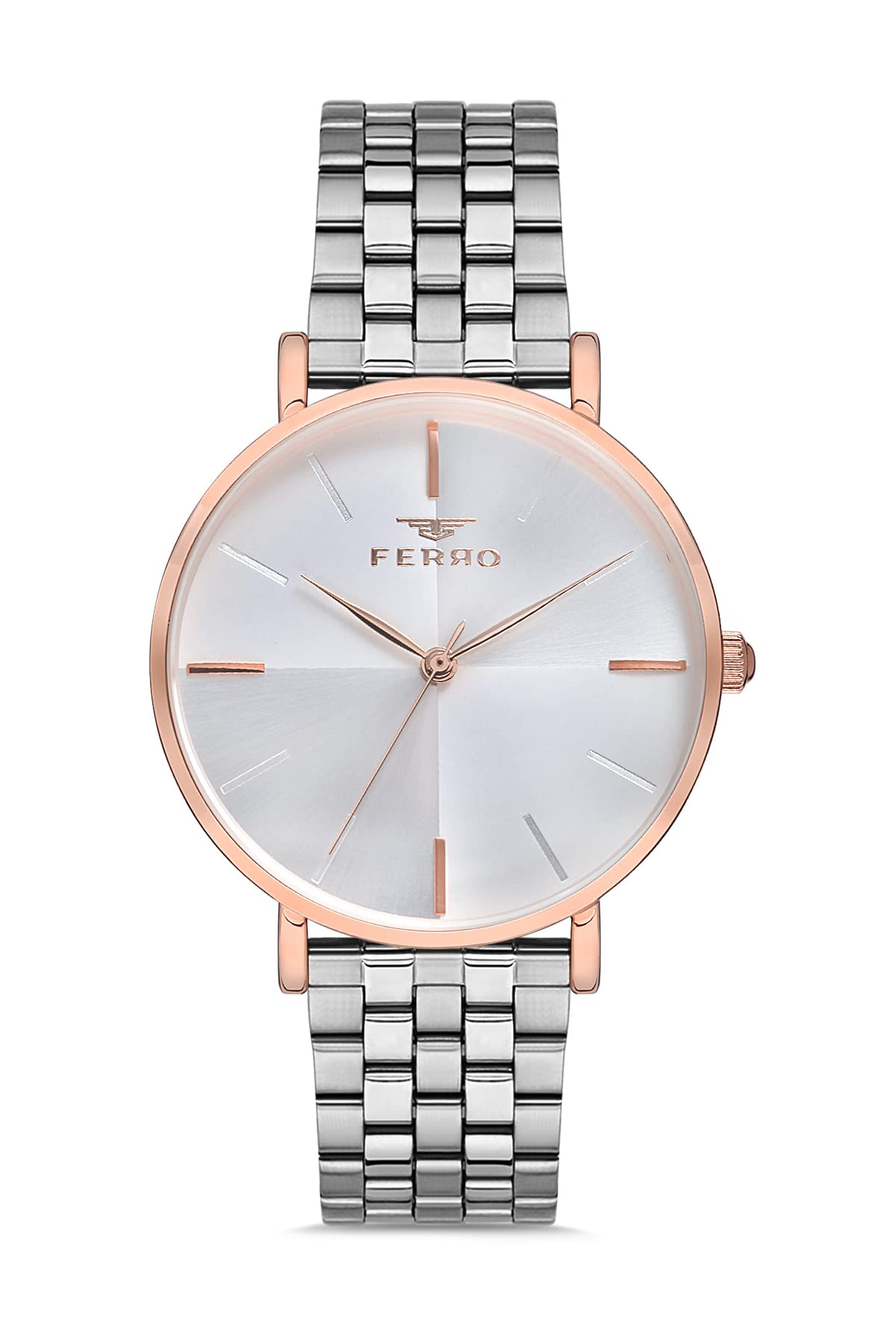 Ferro Lucca Analog White Dial Womens Watch-F21016A-E (B09RPQXK68) Amazon Price History, Amazon Price Tracker