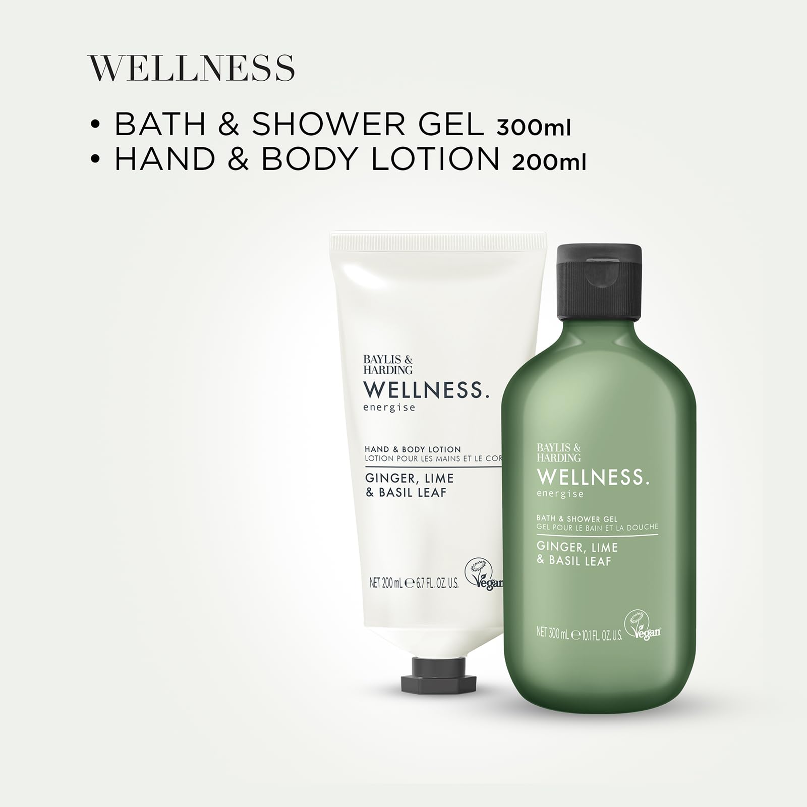 Baylis & Harding Wellness Body Care Duo Gift Set (Pack of 1) - Vegan Friendly, 790 grams - Image 3