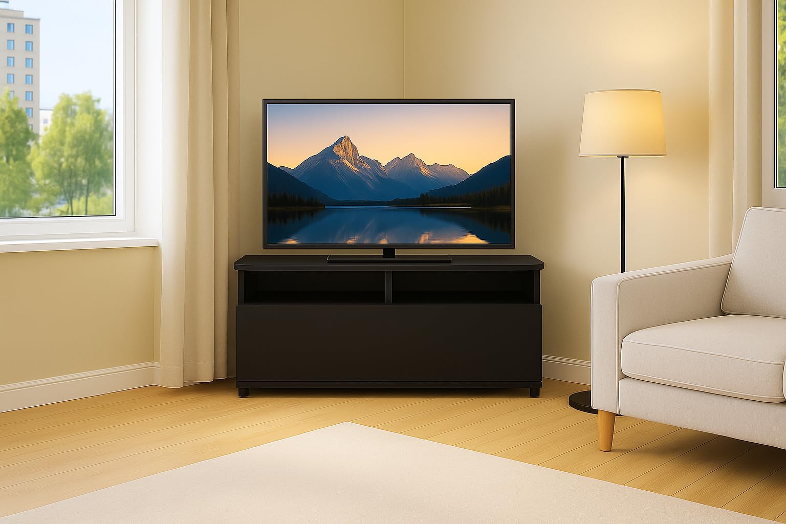 RO&CO Sonorous - Mueble TV Serie TRD (TRD100, Black)