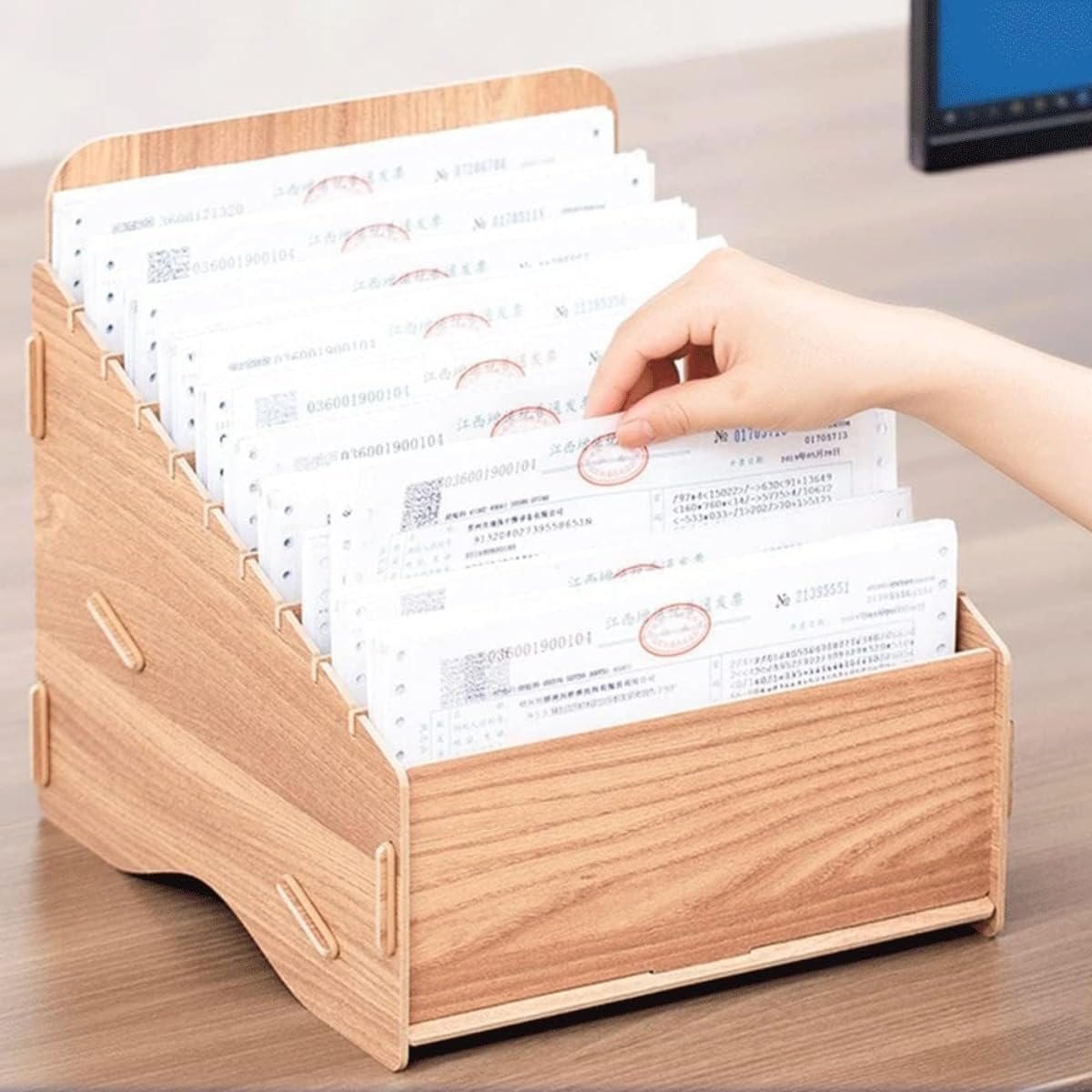 Amazon | Siuhuig 収納ボックス 書類トレー・レターケース ファイル