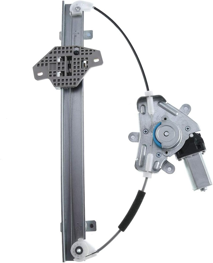 YHTAUTO Front Power Window Regulator Driver Side with 2-Pin Motor Assembly for Hyundai Accent 2012-2017 Sedan/Hatchback