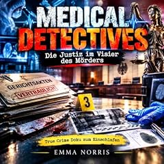 Diseño de la portada del título Medical Detectives &ndash; Die Justiz im Visier des M&ouml;rders